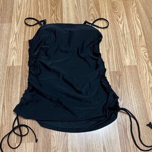Womens black swimsuit top